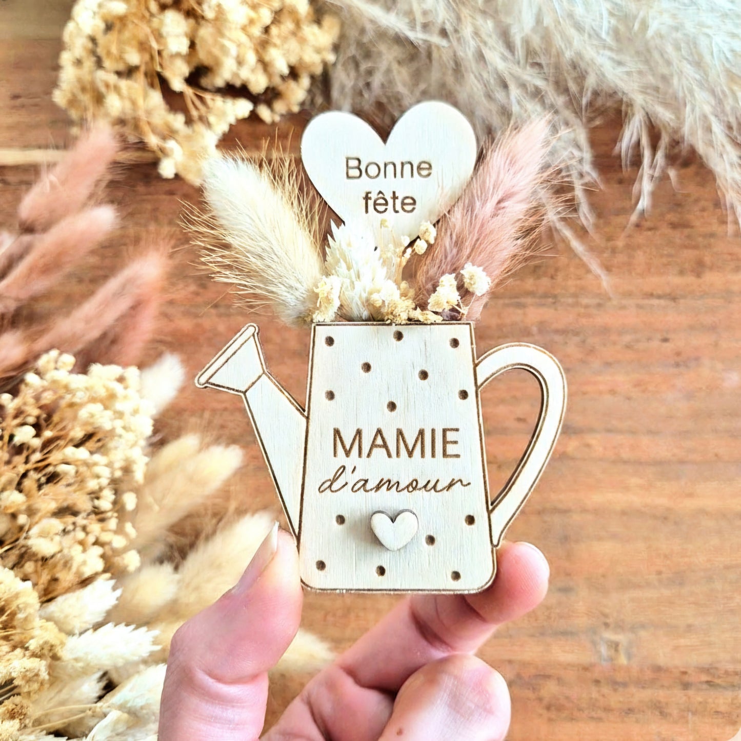 Magnet arrosoir personnalisé - Cadeau mamie