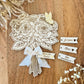 Bouquet éternel en bois personnalisé - Cadeau mamie