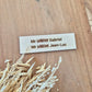 Étiquette en bois personnalisée pour boîte aux lettres - Version classique