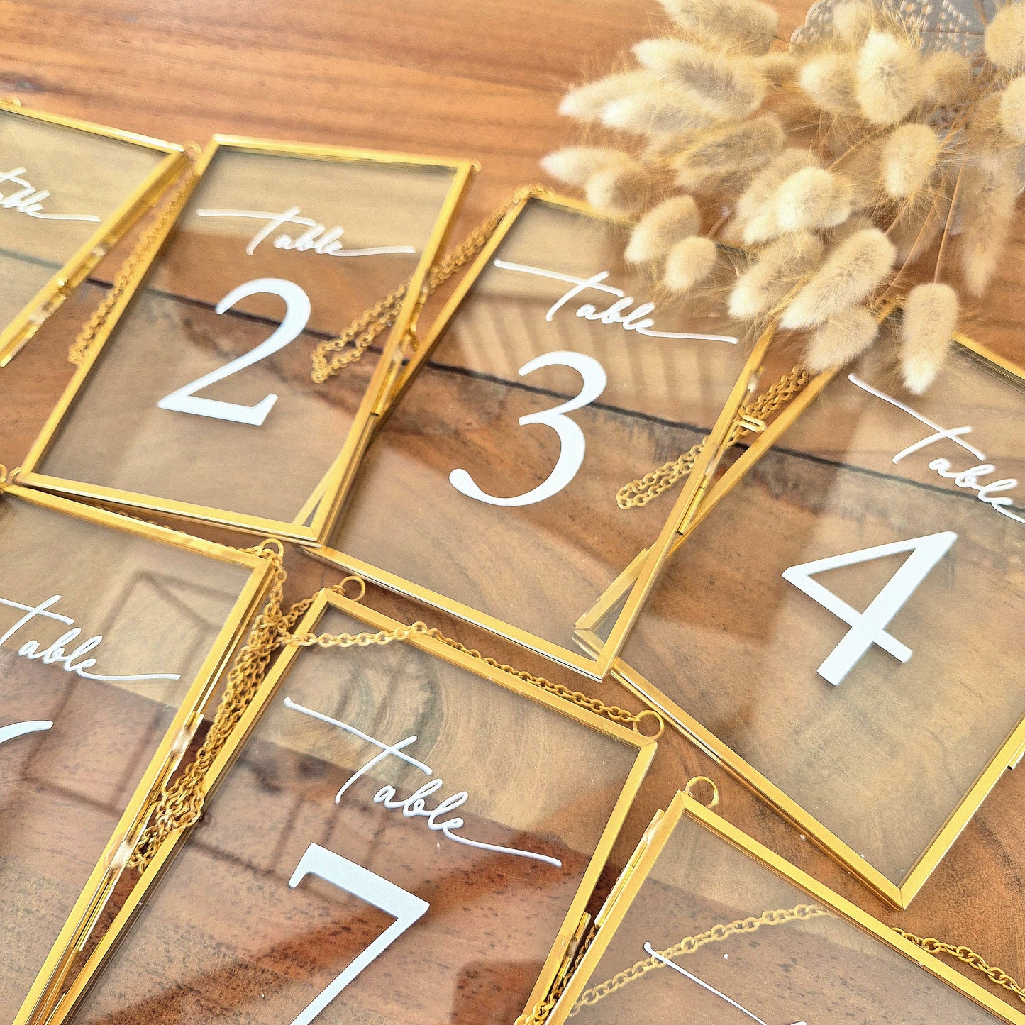 Stickers numéros de table sur-mesure - Mariage & Événements