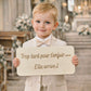 Pancarte en bois personnalisée – Mariage cérémonie