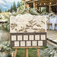 Plan de table mariage sur mesure - Montagnes Tignes