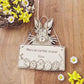 Pancarte lapin de Pâques personnalisée