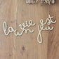 Phrase décorative murale - La vie est un jeu