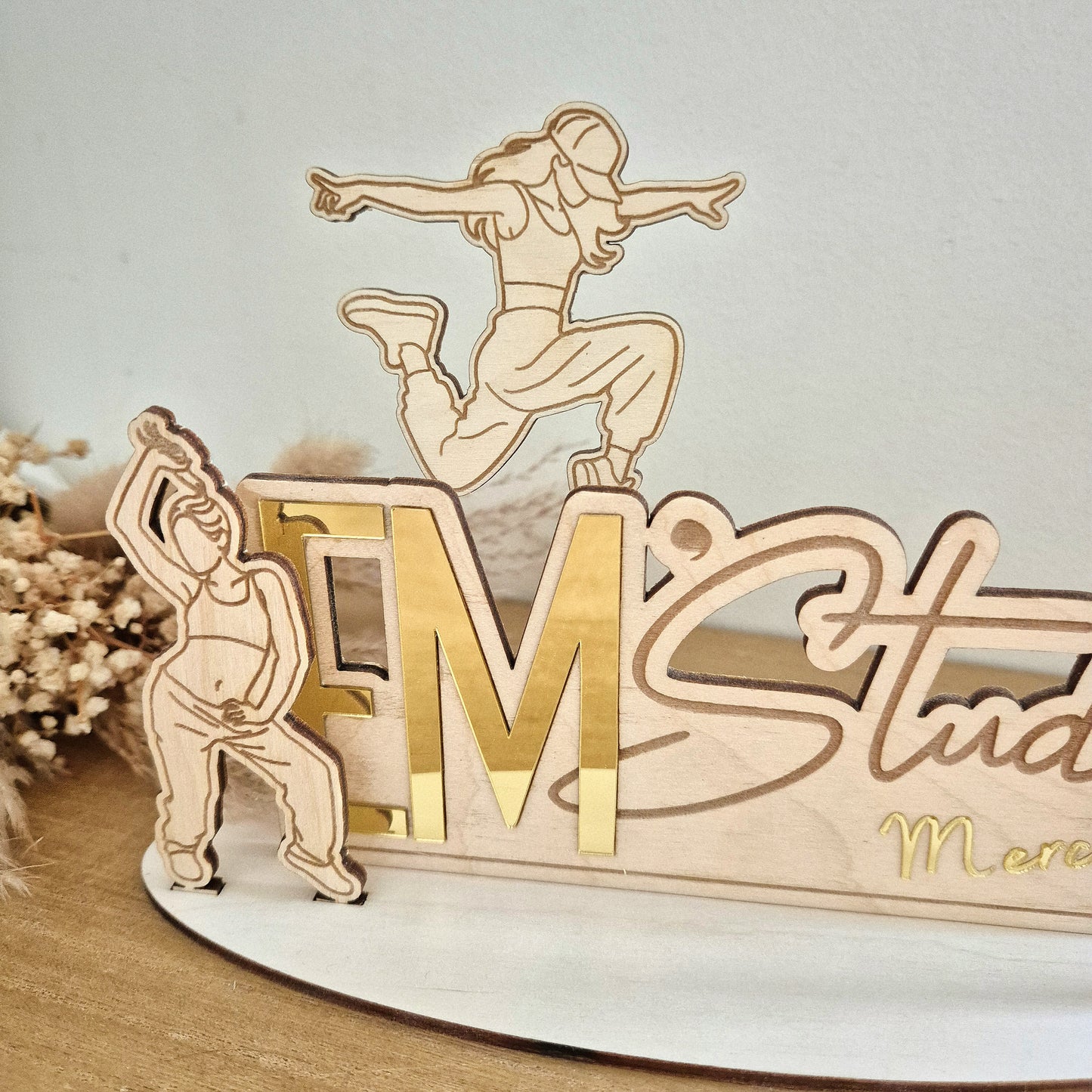 Décoration 3D - Cadeau école de danse