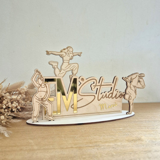Décoration 3D - Cadeau école de danse