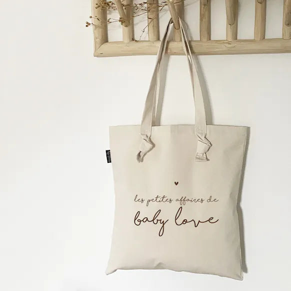 Tote bag "Les petites affaires de Baby Love"