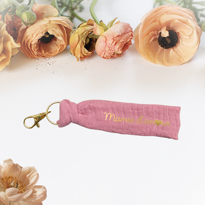 Porte-clés Mamie d'amour personnalisable