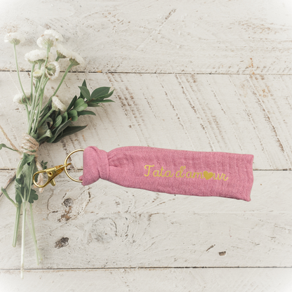 Porte-clés Tata d'amour personnalisable