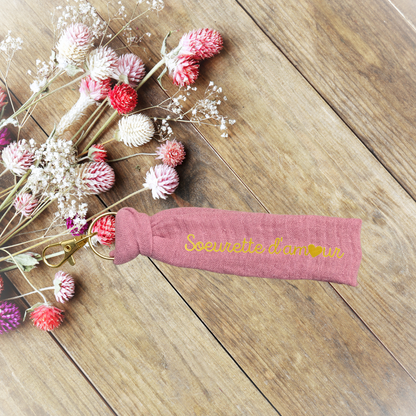 Porte-clés Soeurette d'amour personnalisable