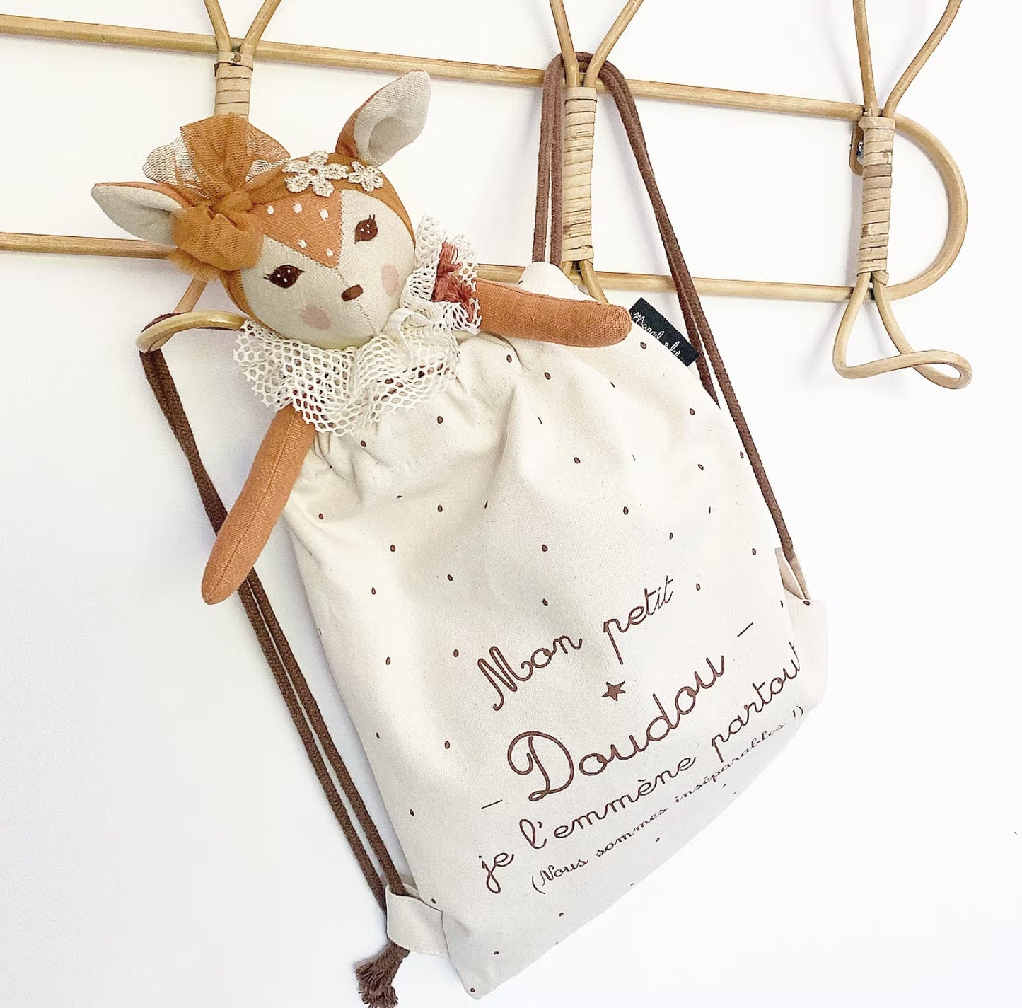 Sac à dos « Mon petit doudou »